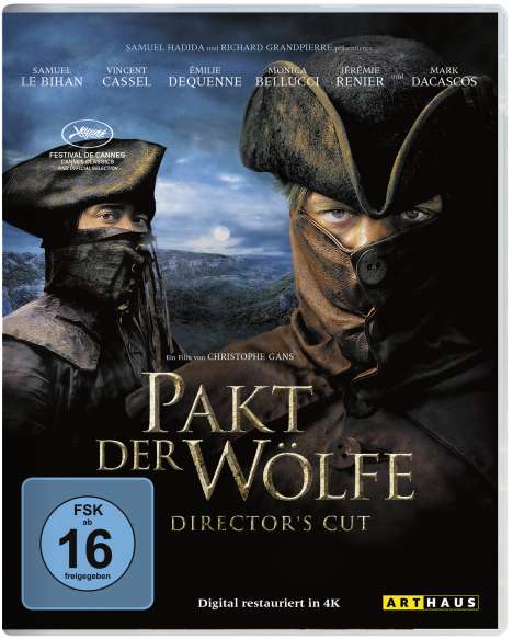 Pakt der Wölfe (Blu-ray), Blu-ray Disc