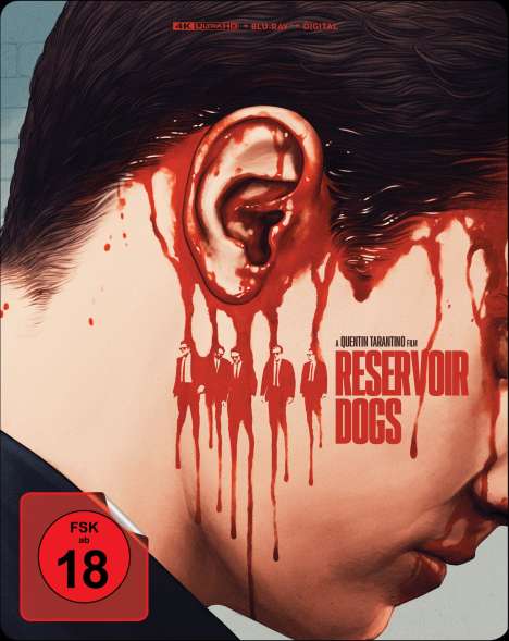 Reservoir Dogs (Limited Edition) (Ultra HD Blu-ray &amp; Blu-ray im Steelbook), 1 Ultra HD Blu-ray und 1 Blu-ray Disc