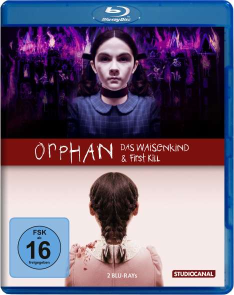 Orphan: First Kill &amp; Das Waisenkind (Blu-ray), 2 Blu-ray Discs