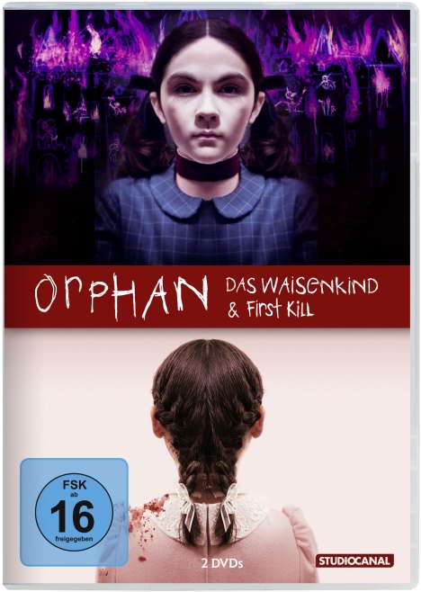 Orphan: First Kill &amp; Das Waisenkind, 2 DVDs