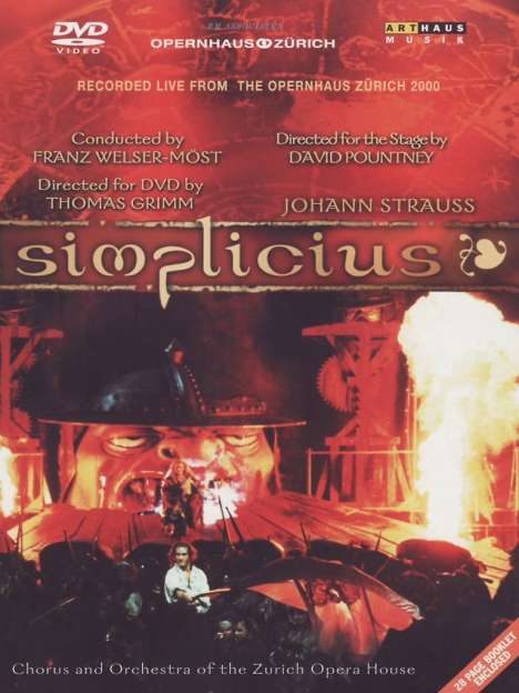 Johann Strauss II (1825-1899): Simplicius, DVD
