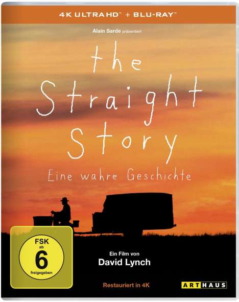The Straight Story (Ultra HD Blu-ray &amp; Blu-ray), 1 Ultra HD Blu-ray und 1 Blu-ray Disc