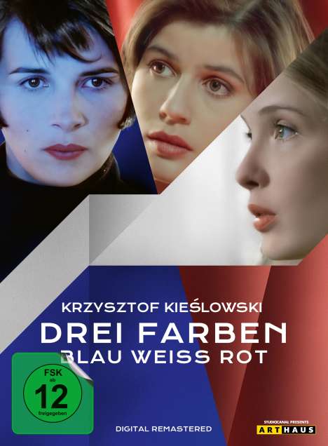 Drei Farben: Blau/Weiss/Rot (Die Trilogie), 4 DVDs