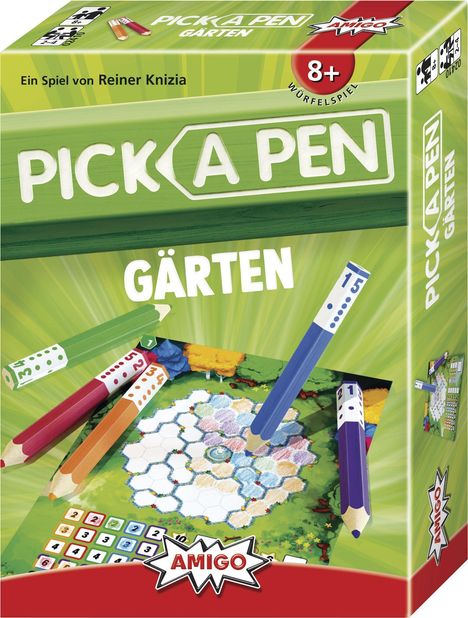 Pick a Pen: Gärten, Spiele
