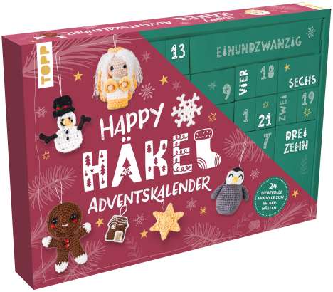 Stefanie Brych: Happy Häkel-Adventskalender, Kalender