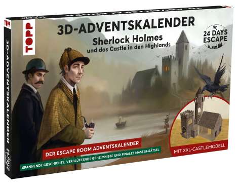 Markus Müller: 24 DAYS ESCAPE 3D-Adventskalender - Sherlock Holmes und das Castle in den Highlands, Spiele