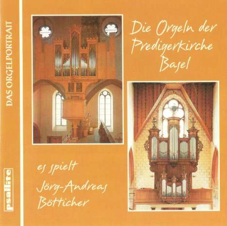 Die Orgeln der Predigerkirche Basel, CD