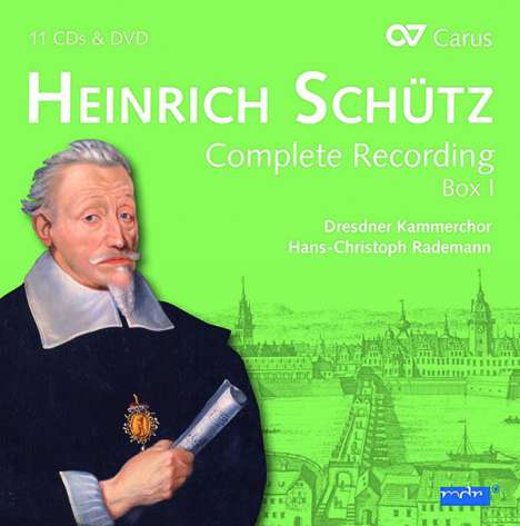 Heinrich Schütz (1585-1672): Heinrich Schütz - Die Gesamteinspielung Box 1 (Carus Schütz-Edition), 11 CDs