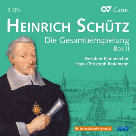 Heinrich Schütz (1585-1672): Heinrich Schütz - Die Gesamteinspielung Box 2 (Carus Schütz-Edition), 8 CDs
