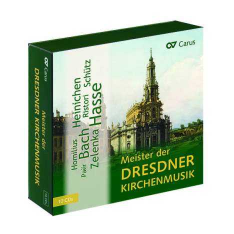 Meister der Dresdner Kirchenmusik, 10 CDs