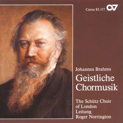 Johannes Brahms (1833-1897): Geistliche Chorwerke a cappella, CD