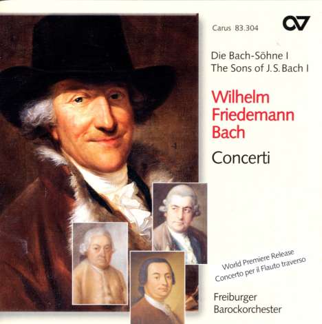 Wilhelm Friedemann Bach (1710-1784): Konzert f.2 Cembali Es-Dur F.46, CD