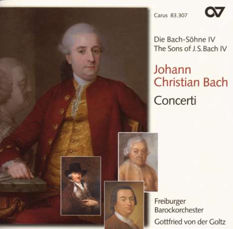 Johann Christian Bach (1735-1782): Flötenkonzert D-Dur (Warb C79), CD