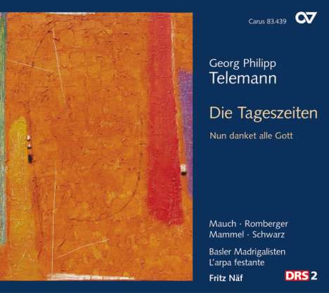 Georg Philipp Telemann (1681-1767): Oratorium "Die Tageszeiten", CD