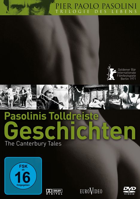 Pasolinis tolldreiste Geschichten (Canterbury Tales), DVD