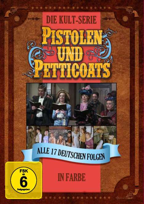 Pistolen und Petticoats (alle 17 deutschen Folgen), 3 DVDs