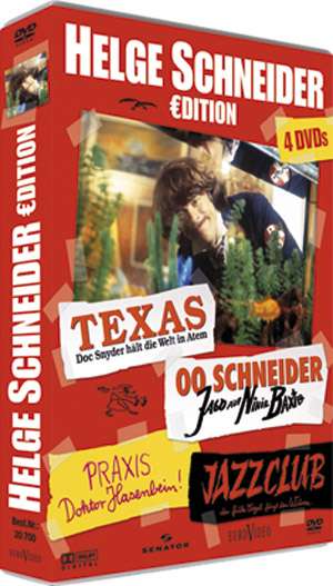 Helge Schneider Edition, 4 DVDs