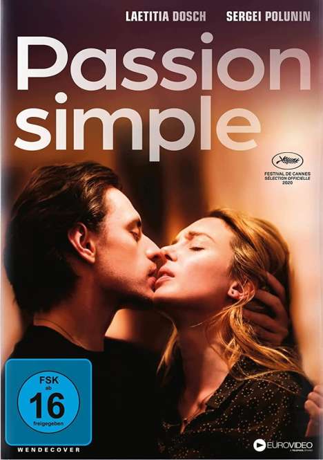 Passion Simple, DVD