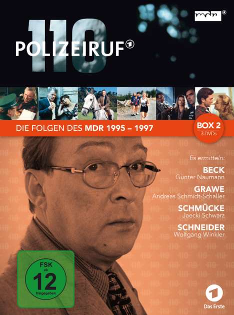 Polizeiruf 110 - MDR Box 2, 3 DVDs