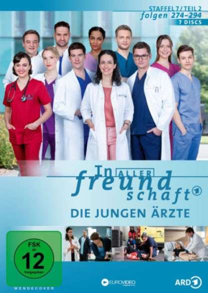In aller Freundschaft - Die jungen Ärzte Staffel 7 (Folgen 274-294), 7 DVDs
