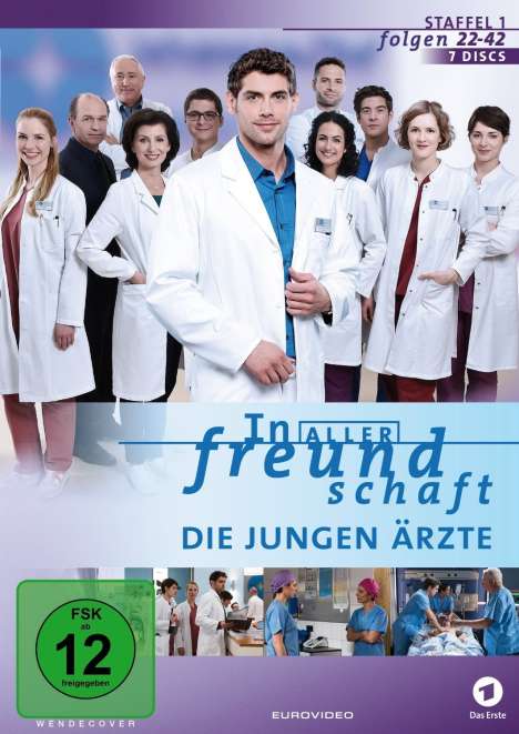 In aller Freundschaft - Die jungen Ärzte Staffel 1 (Folgen 22-42), 7 DVDs