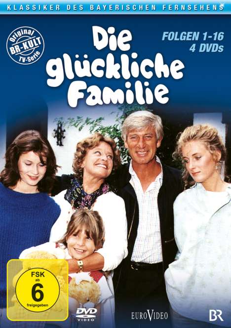 Die glückliche Familie Box 1 (Folgen 1-16), 4 DVDs