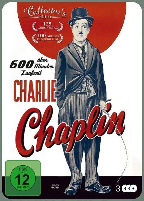 Charlie Chaplin (Filmbox), 3 DVDs