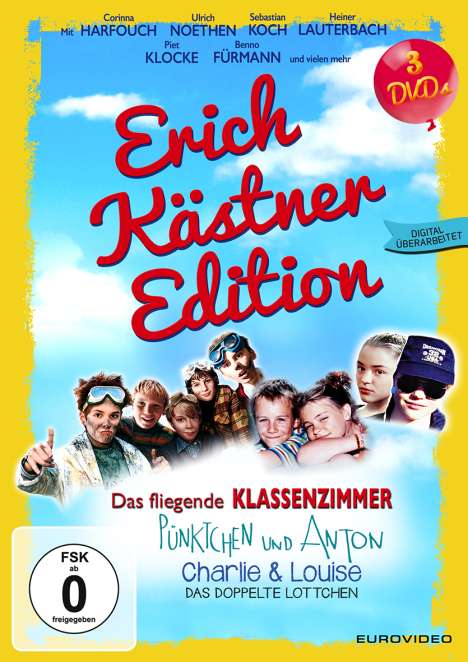 Erich Kästner Edition, 3 DVDs