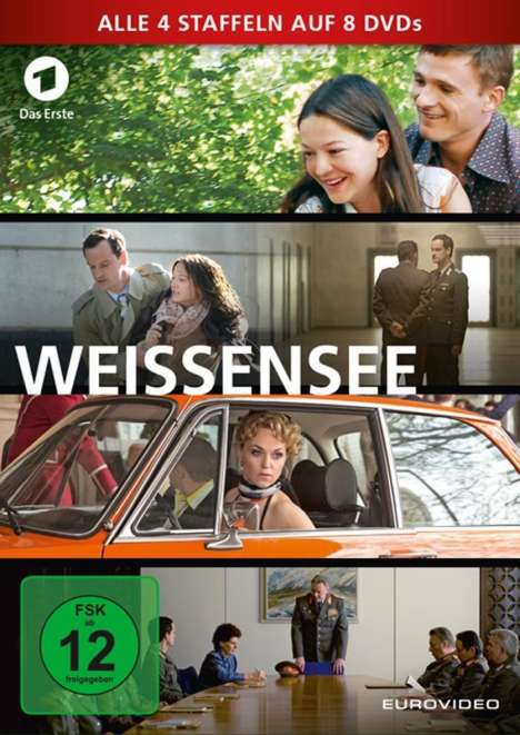 Weissensee Staffel 1-4, 8 DVDs