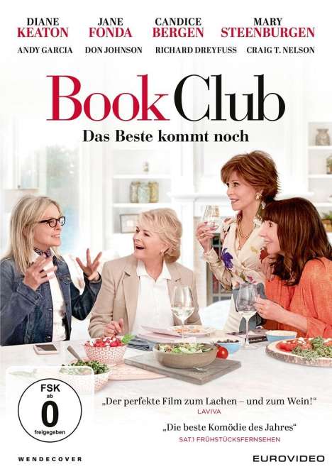 Book Club, DVD