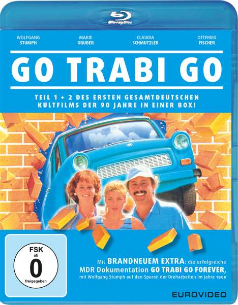 Go Trabi Go - Teil eens und zwee in eener Schachtel (Blu-ray), Blu-ray Disc