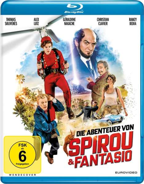 Die Abenteuer von Spirou &amp; Fantasio (Blu-ray), Blu-ray Disc