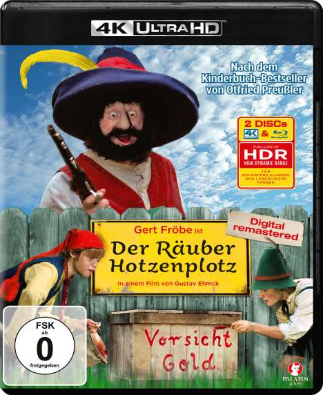 Der Räuber Hotzenplotz (1973) (Ultra HD Blu-ray &amp; Blu-ray), 1 Ultra HD Blu-ray und 1 Blu-ray Disc
