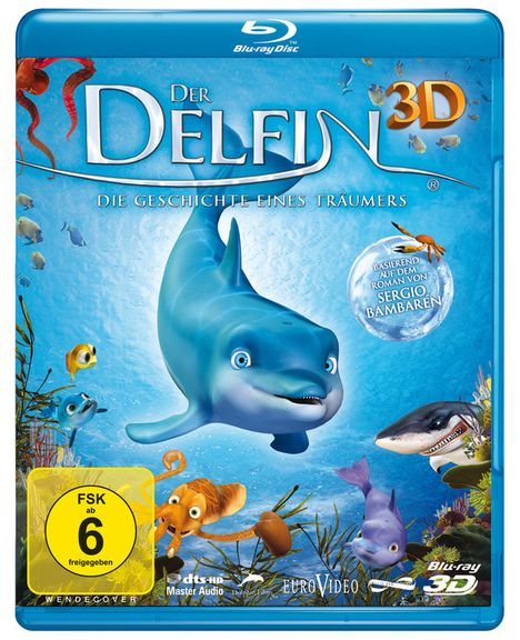 Der Delfin - Die Geschichte eines Träumers 3D (Blu-ray), Blu-ray Disc