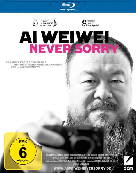 Ai Weiwei: Never Sorry (OmU) (Blu-ray), Blu-ray Disc