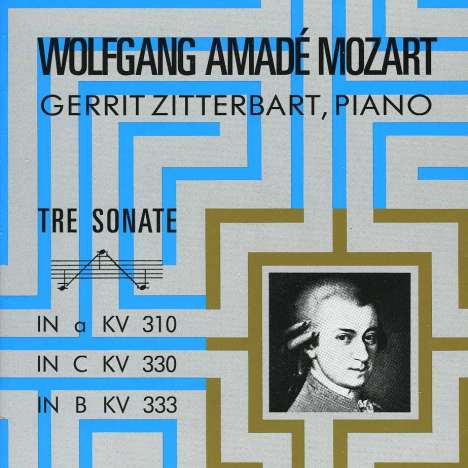 Wolfgang Amadeus Mozart (1756-1791): Klaviersonaten Nr.8,10,13, CD