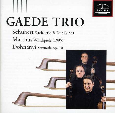 Gaede Trio, CD