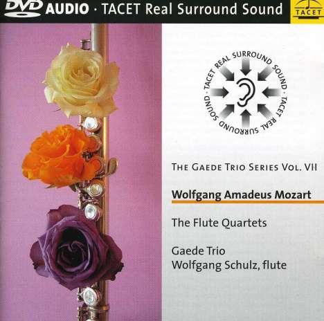Wolfgang Amadeus Mozart (1756-1791): Flötenquartette Nr.1-4, DVD-Audio