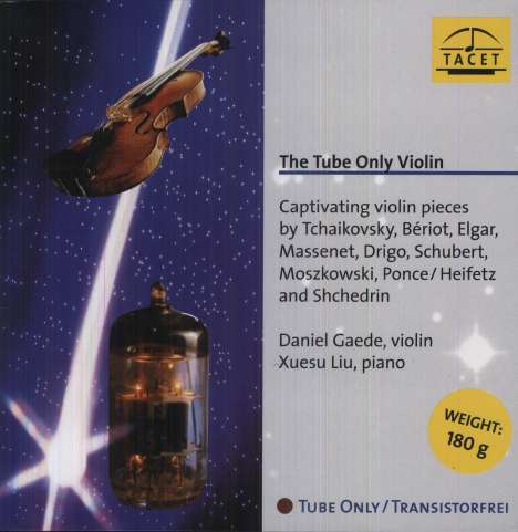 Daniel Gaede - Tube Only Violin (180g), LP
