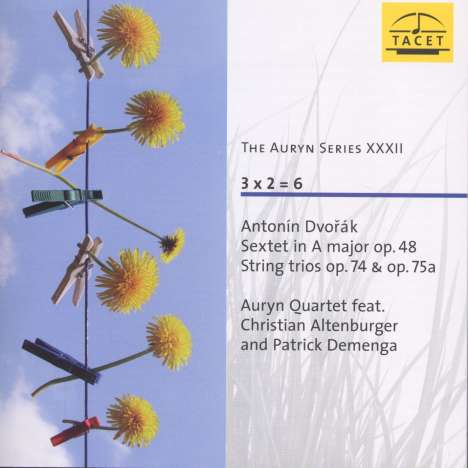 Antonin Dvorak (1841-1904): Terzetti für 2 Violinen &amp; Viola opp.74 &amp; 75a, CD