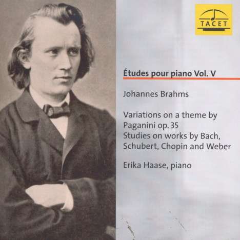 Johannes Brahms (1833-1897): Paganini-Variationen op.35, CD