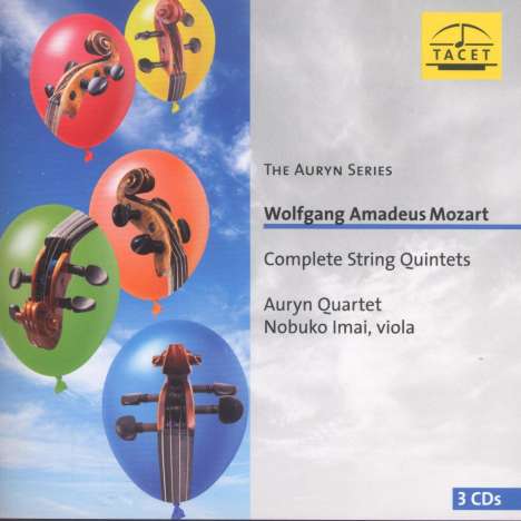 Wolfgang Amadeus Mozart (1756-1791): Sämtliche Streichquintette, 3 CDs