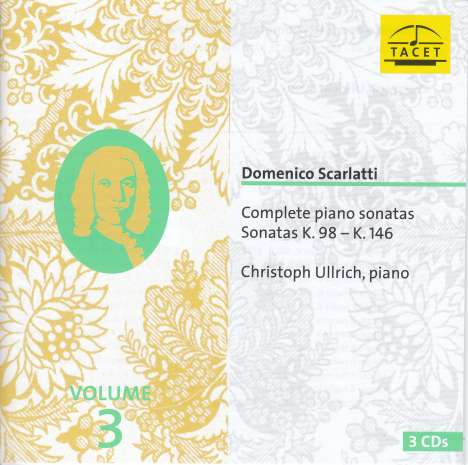 Domenico Scarlatti (1685-1757): Sämtliche Klaviersonaten Vol.3, CD