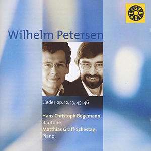 Wilhelm Petersen (1890-1957): Lieder, CD