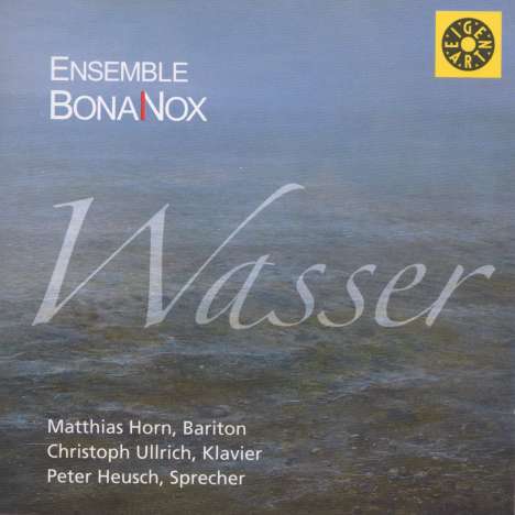 Ensemble BonaNox - Die vier Elemente: I.Wasser, CD