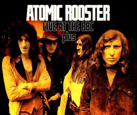 Atomic Rooster: Live At The BBC &amp; German TV, 2 CDs und 1 DVD