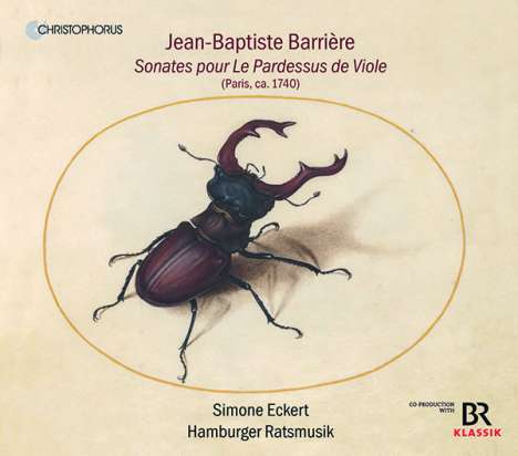 Jean-Baptiste Barriere (1707-1747): Sonaten Nr.1-6 "pour Le Pardessus de Viole" (Paris 1740), CD