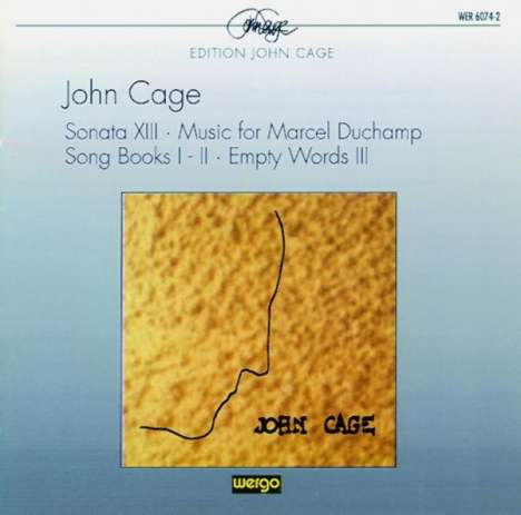 John Cage (1912-1992): Song Books I-II, CD