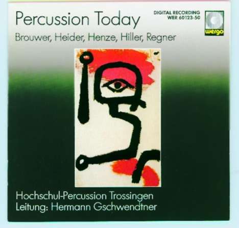 Percussion Today, CD
