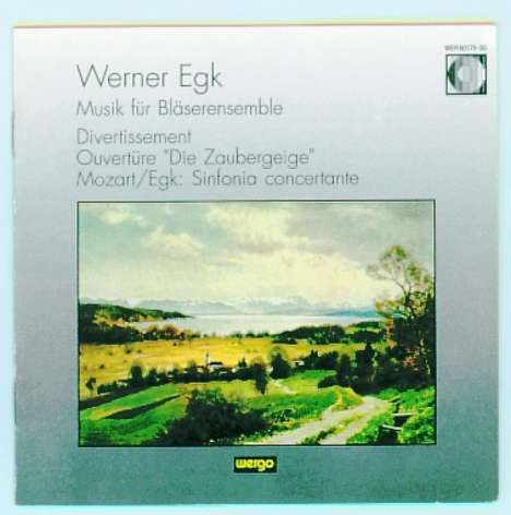 Werner Egk (1901-1983): Musik f.Bläserensemble, CD